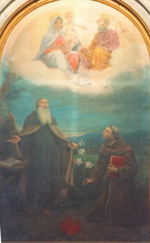 Sacra Famiglia con Sant'Antonio Abate e Sant'Antonio da Padova - Carpi